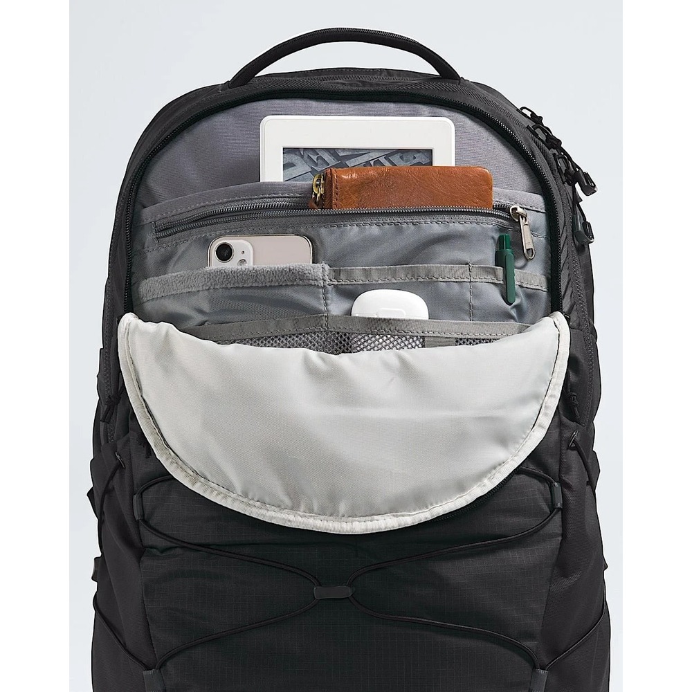THE NORTH FACE Borealis Commuter Laptop One Size Black Hiking Backpack NWOT - Picture 4 of 6
